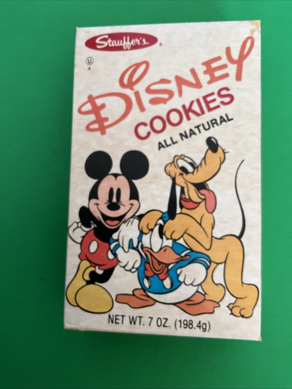 VTG.RARE WALT DISNEY PRODUCTION STAUFFER’S VANILLA COOKIES,ALL NATURAL,BOX