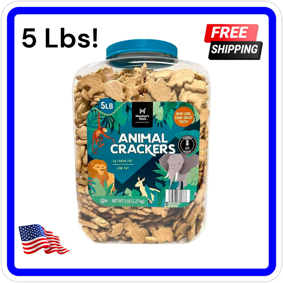 Member’s Mark Animal Crackers Peanut-Free (5 Pounds)