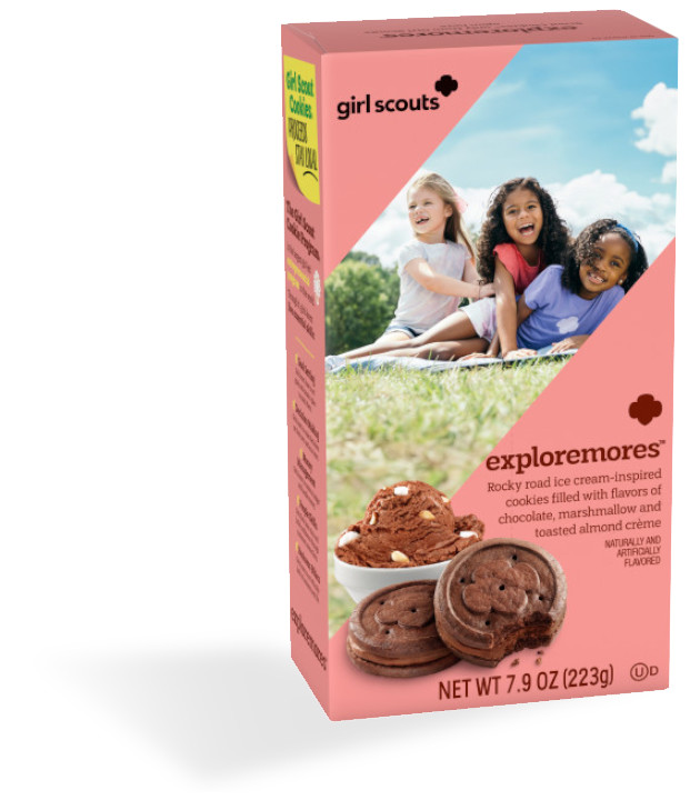 New For 2026 Girl Scout Exploremore Cookies – 12Box (1 full case)