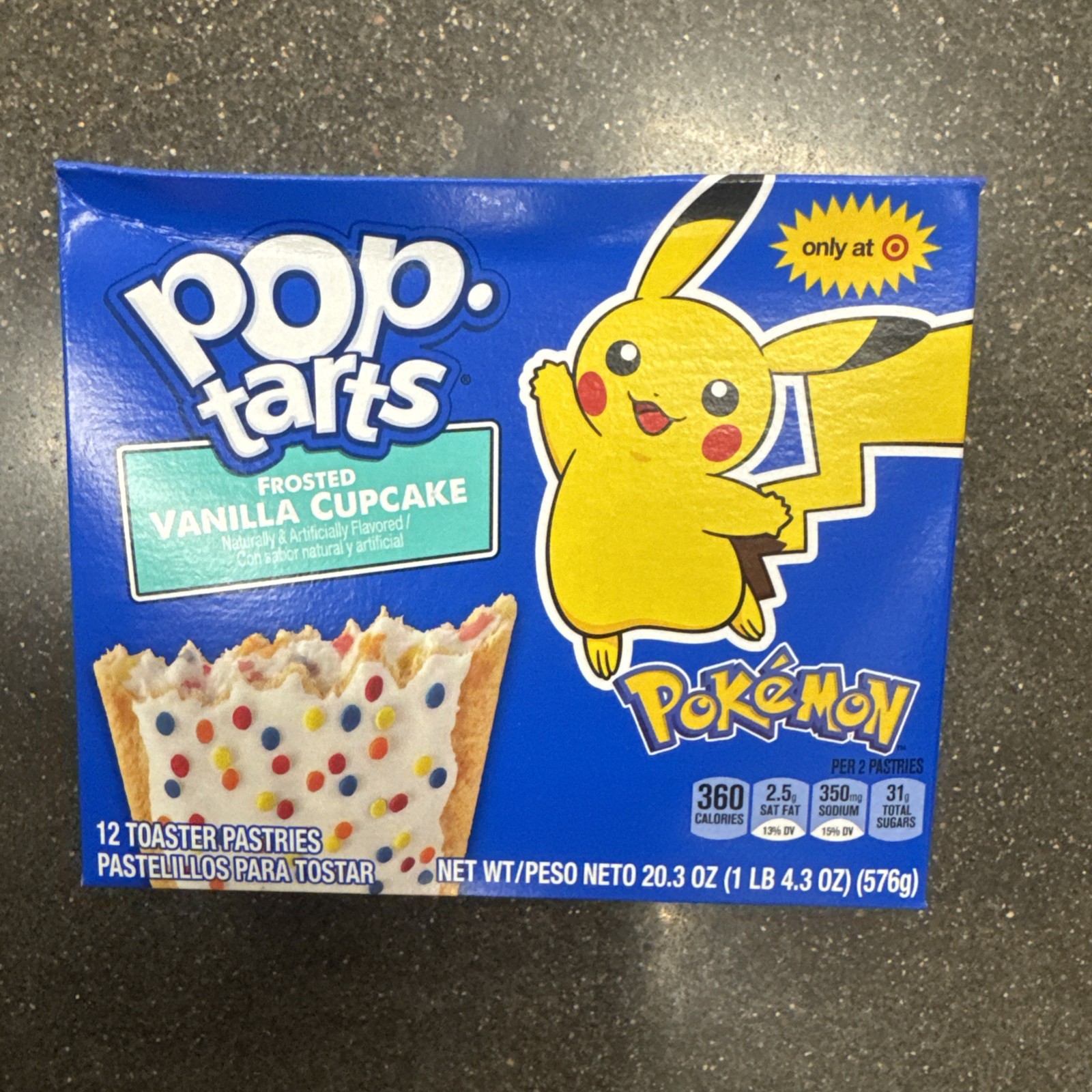 POKEMON POP TARTS **TARGET EXCLUSIVE** 12 PER BOX