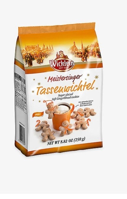 WICKLEIN Tassenwichtel Buddies sugar-glazed soft gingerbread cookies 250g