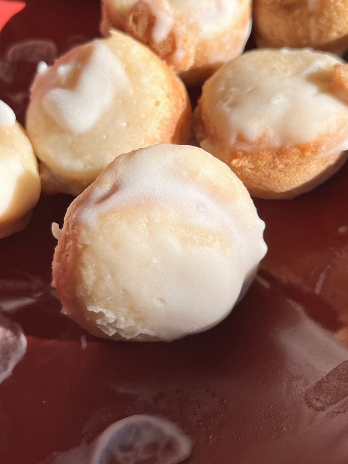 Keto Glazed Donut Holes * Choice of Chocolate or Vanilla or Mixed * 0 Net Carbs