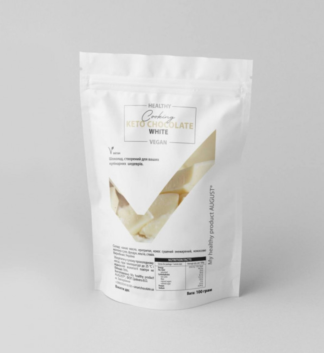 Vegan Natural КETO cooking white 250g ECO