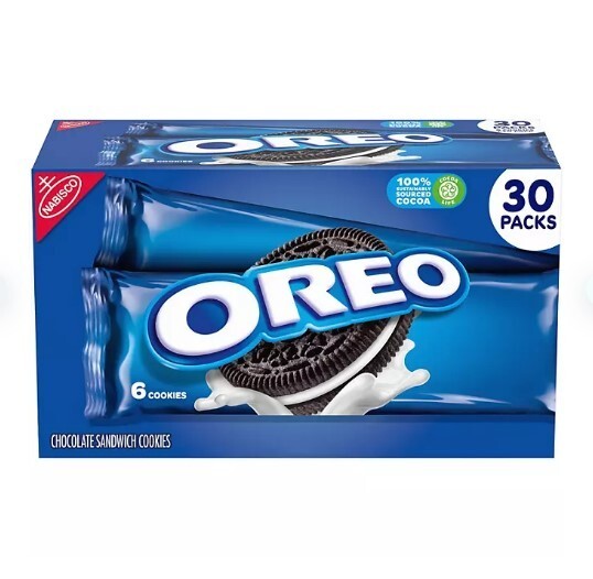 OREO Chocolate Sandwich Cookies (4 lbs. 8. oz., 30 pk.)