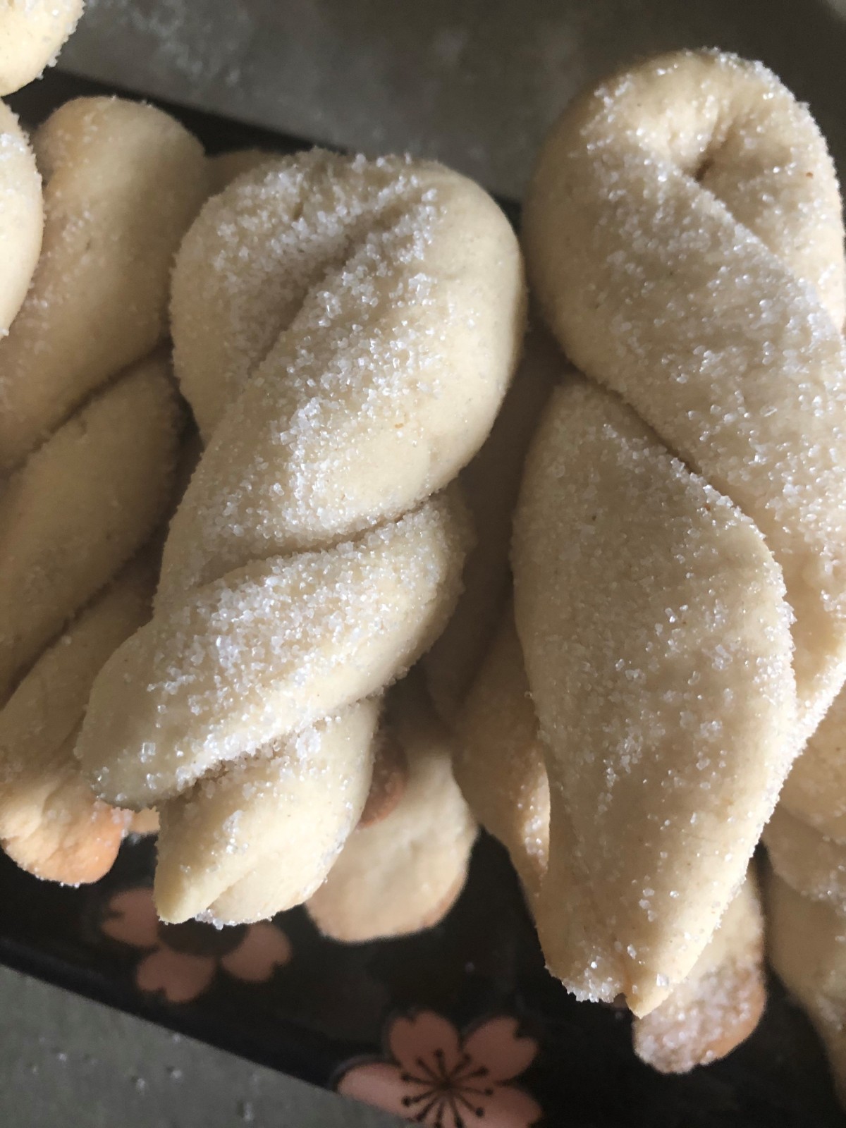 Ciambelle Al Vino Bianco * Italian White Wine Cookies * Organic Ingredients