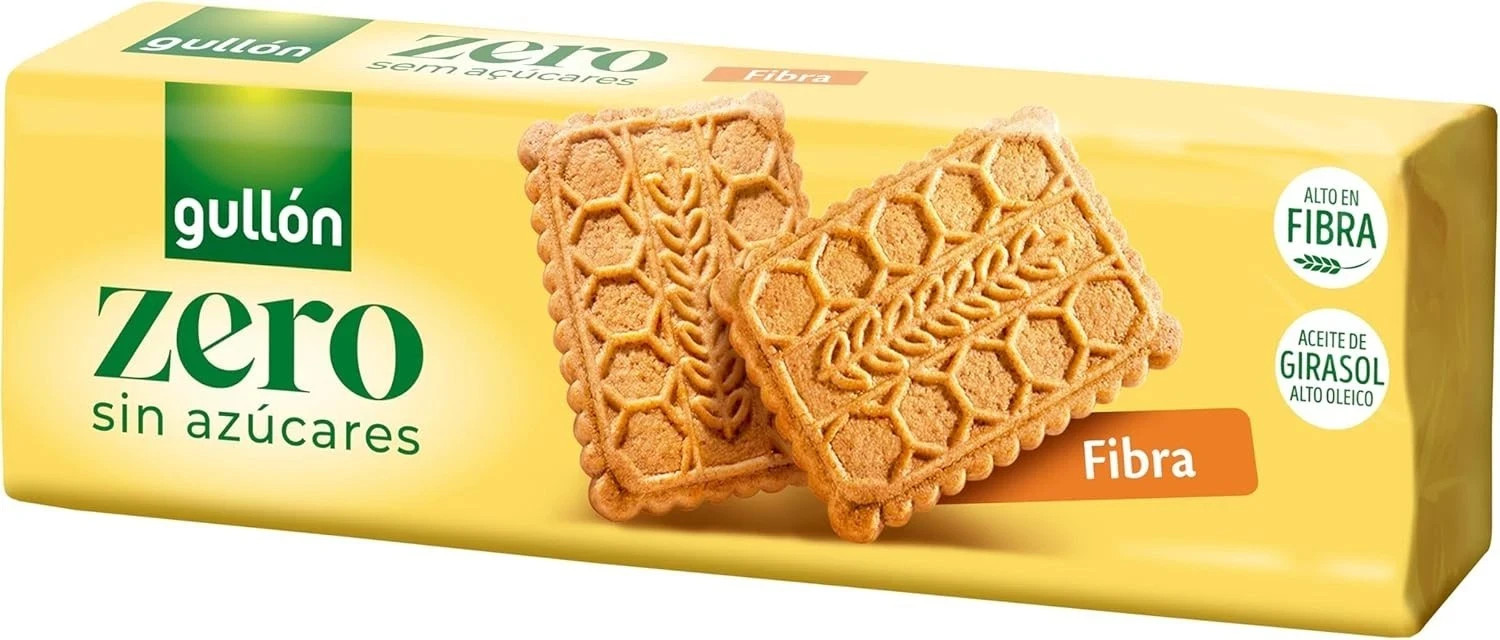 Gullon Sugar Free Fiber Biscuit 170g – Delicious, Crispy & Baked to Perfection