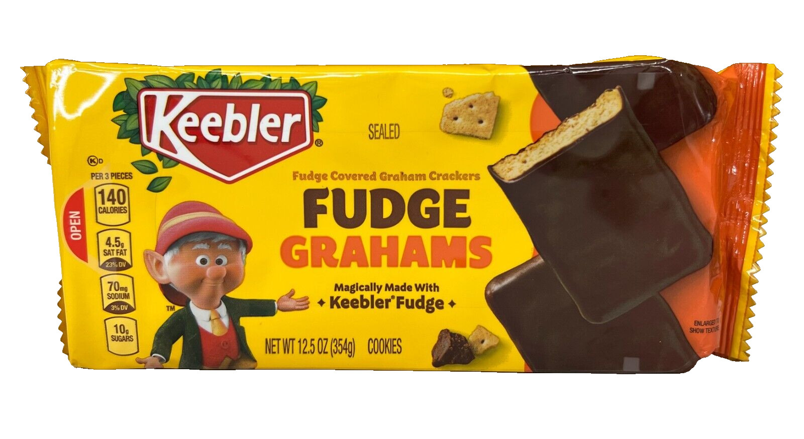 Keebler Fudge Grahams Cookies 12.5 oz