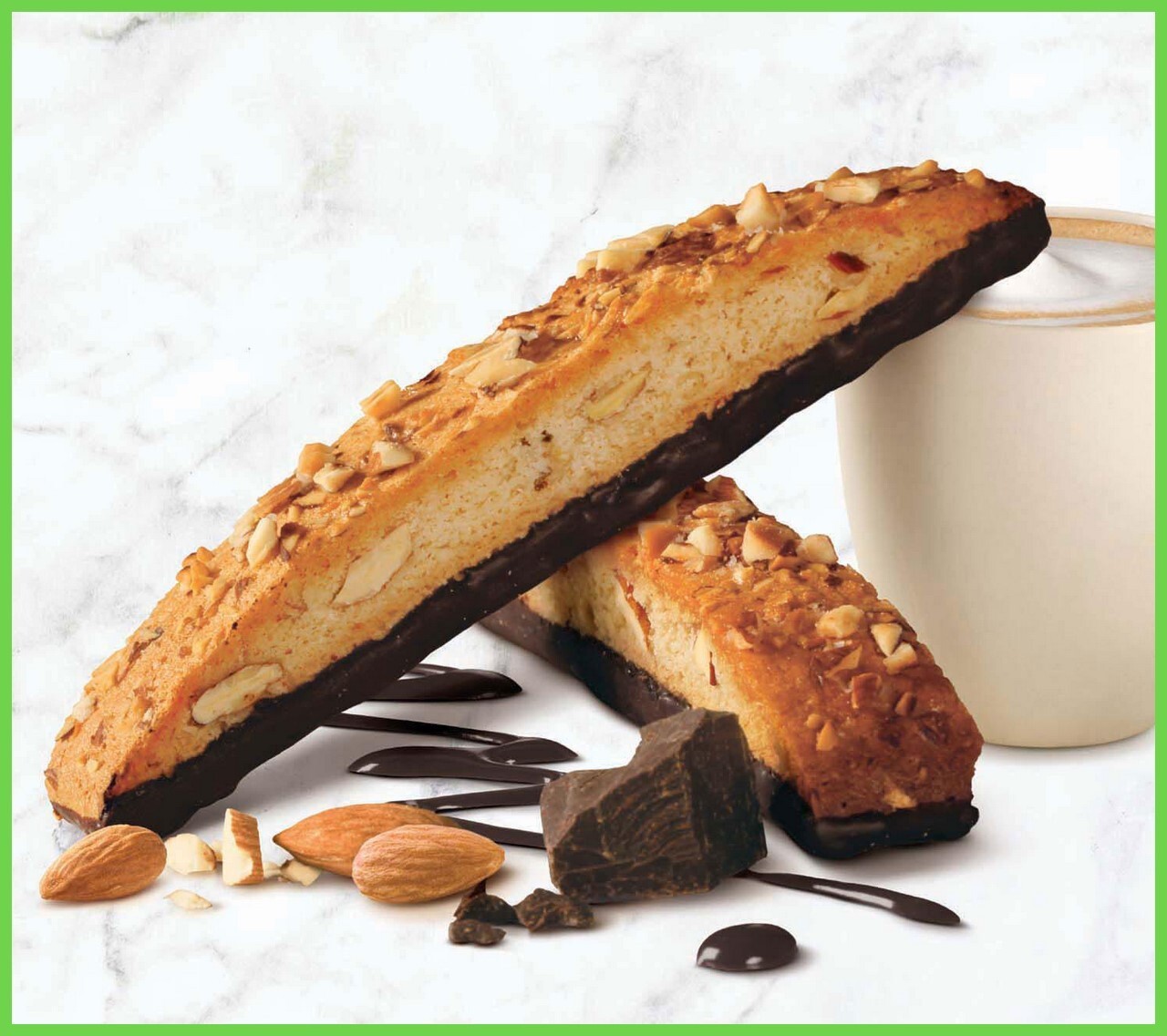 2 PACK – Nonni’s Almond Chocolate Biscotti 31.2 oz 24 count (Total 48 count)