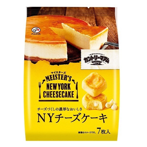 FUJIYA COUNTRY MA’AM Meisters NY Cheesecake 7 Pieces From Japan Bundle OK!