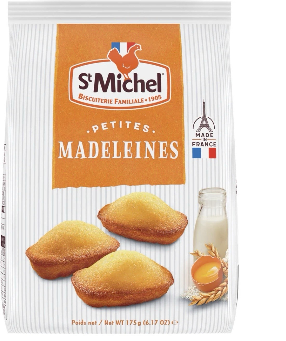 St Michel Petites Madeleines French Madeleines Cookie & Biscuit 175g