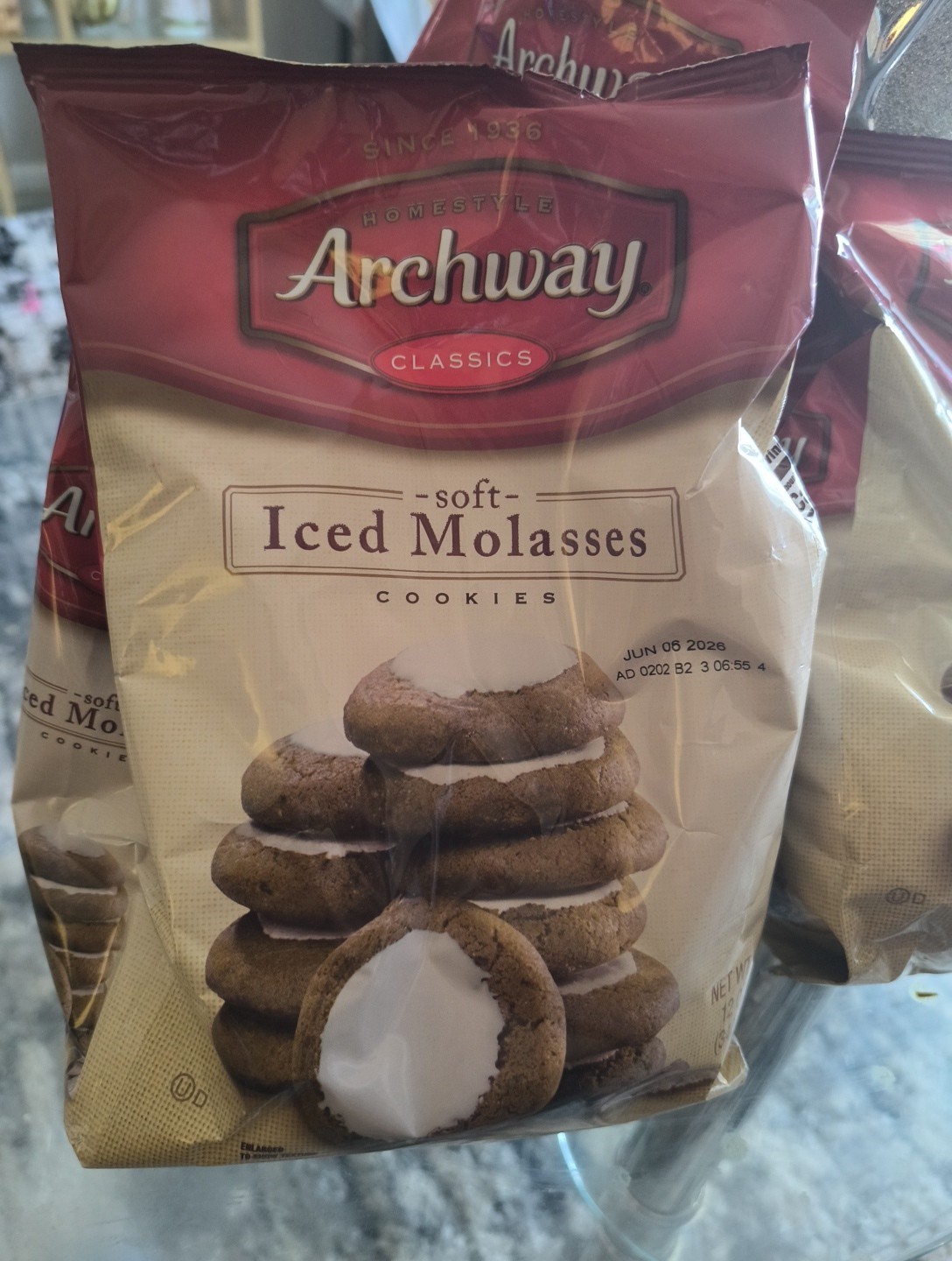 Archway Iced Molasses Cookies, 12 Ounce Pack of 1 very fast DELIVERY