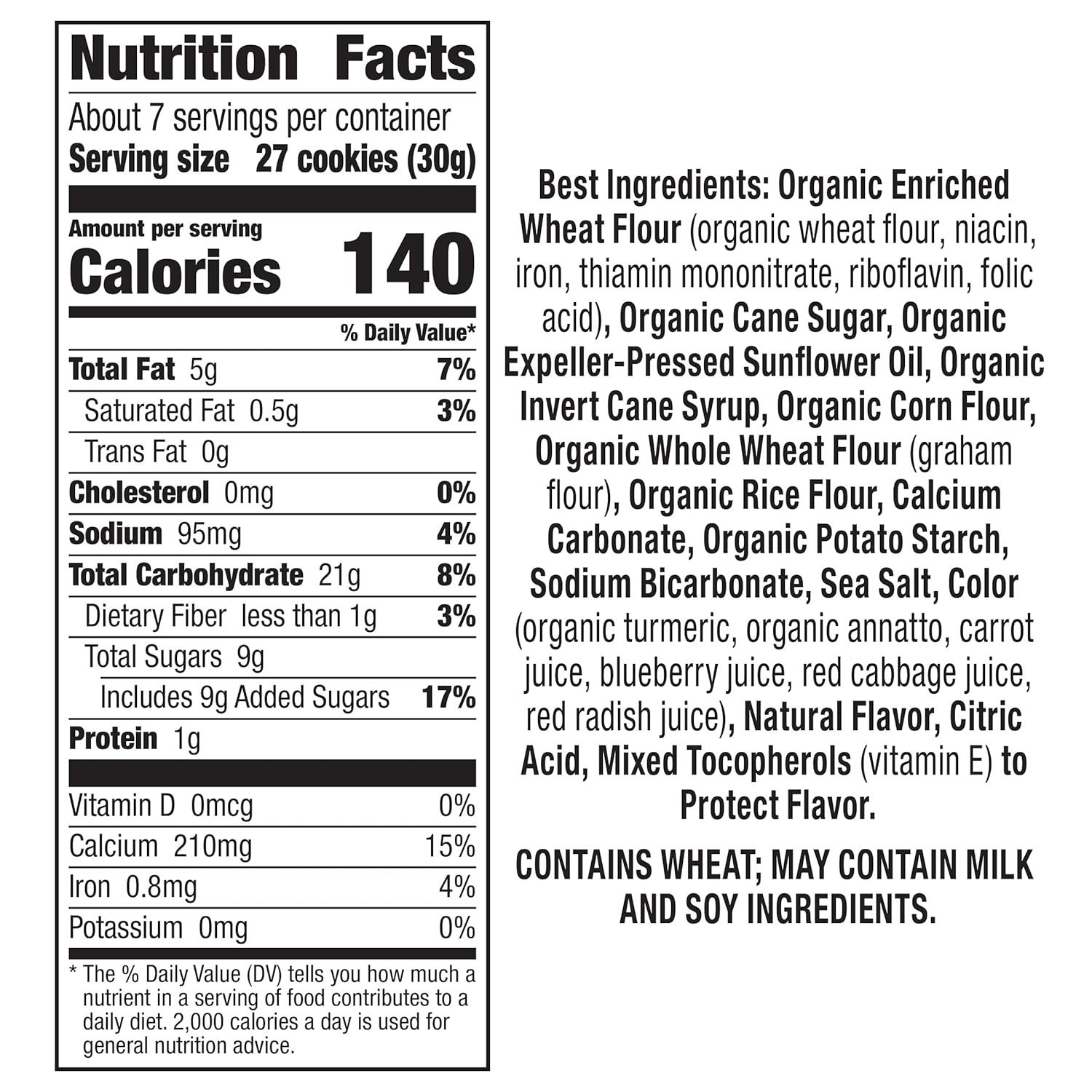 Organic Birthday Cake Graham Snacks by Annie’s, 12-Pack