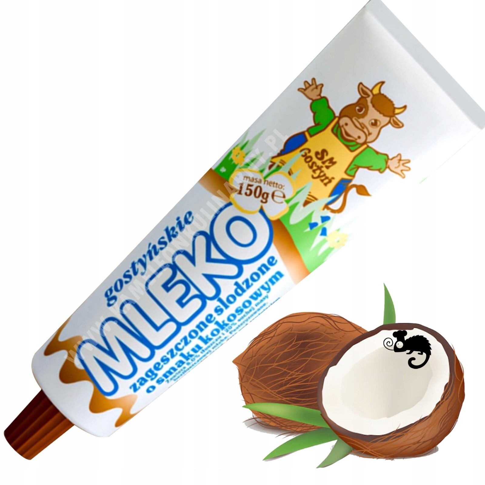 MLEKO COCONUT flavored condensed milk for baking, coffee ,desserts- FREE SHIP
