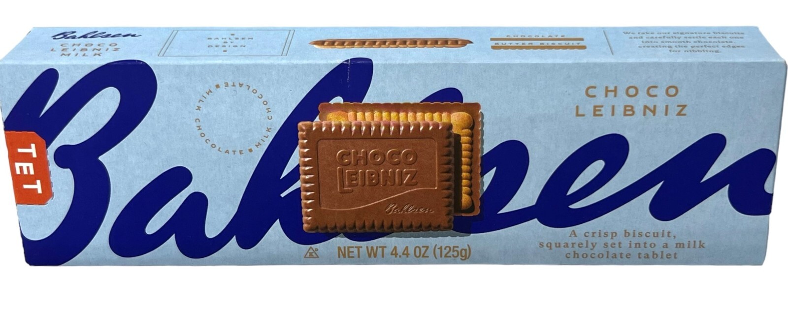 Bahlsen Choco Leibniz Milk Chocolate Biscuits 4.4 oz