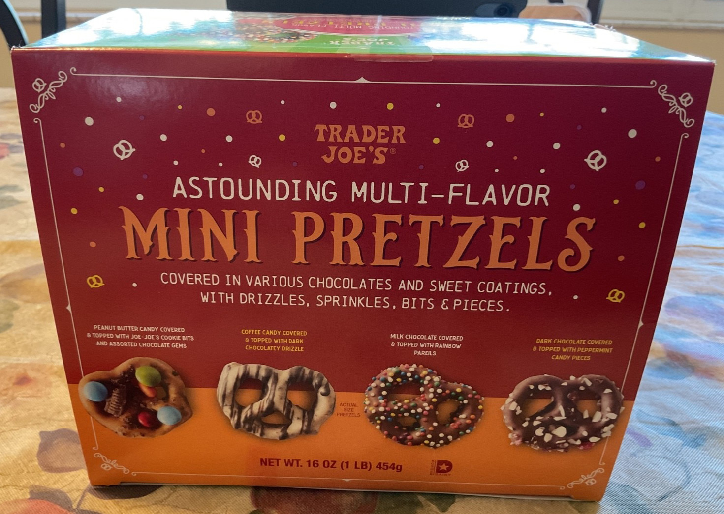 Trader Joe’s Astounding Multi-Flavor Mini Pretzels 16oz Brand New