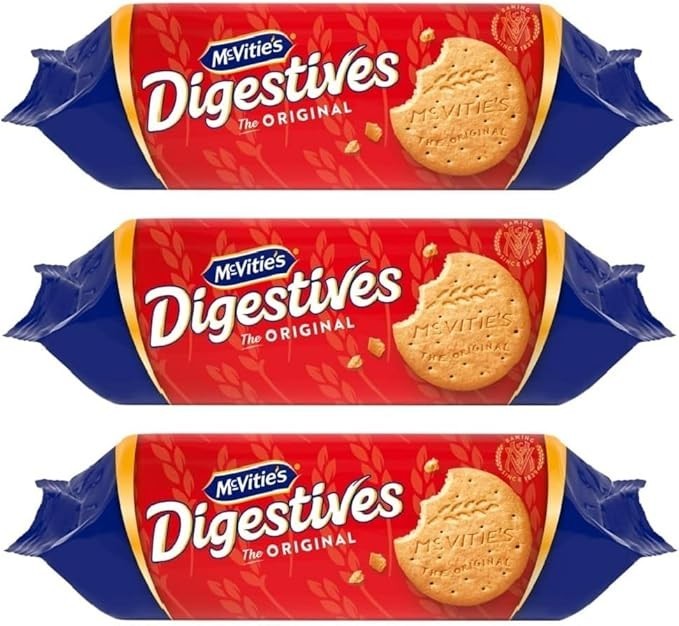 Mcvitie’s Digestives Original Biscuits – 400g – Pack of 3 – FREE SHIPPING