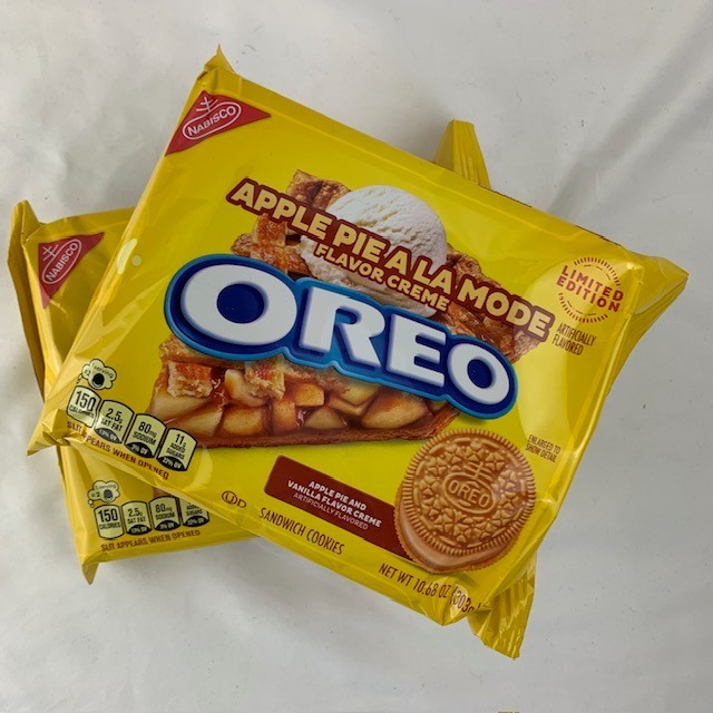 Apple Pie A La Mode Oreo Oreos Lot of 2 NEW Packages Expires 1/23/26