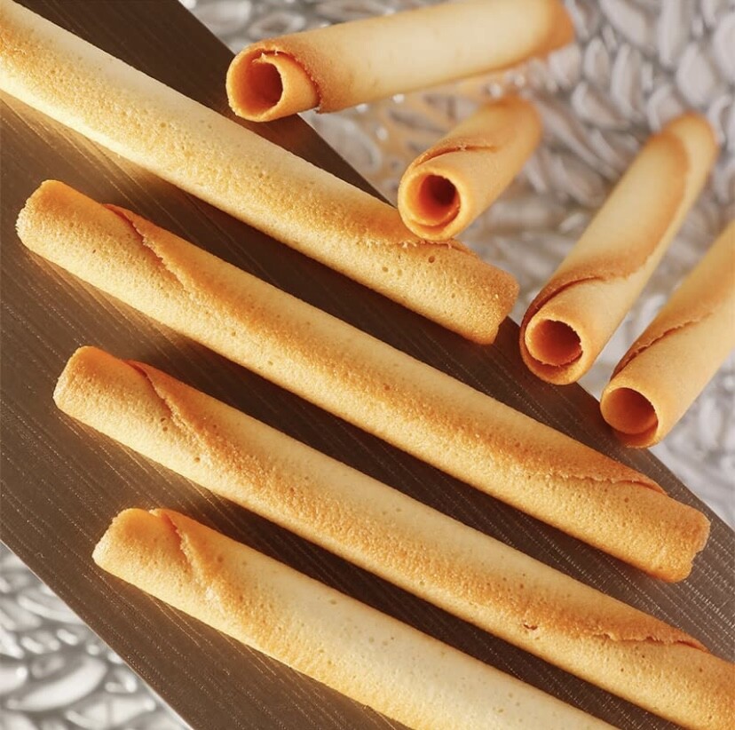 Rolled butter cookie/Cigare/Yoku Moku/Japanese snack sweets