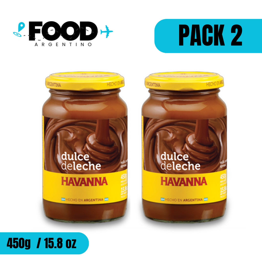 Havanna Argentina Dulce de Leche 450 gr-15.87 oz- PACK 2