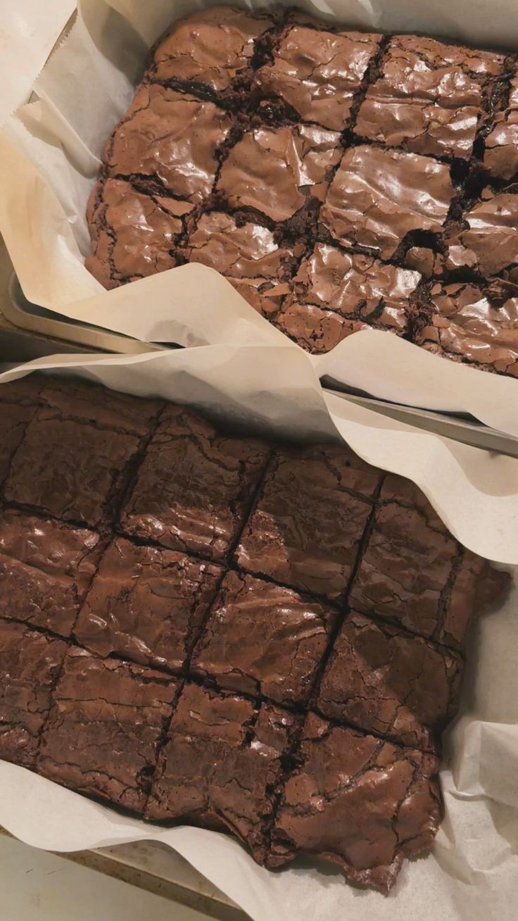 🍫 Fresh Baked Fudge Brownie Sample Box Chocolate Fudge Soft & Gooey 8×8