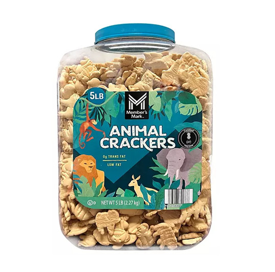 Member’s Mark Animal Crackers, 5 lbs. FREE shipping