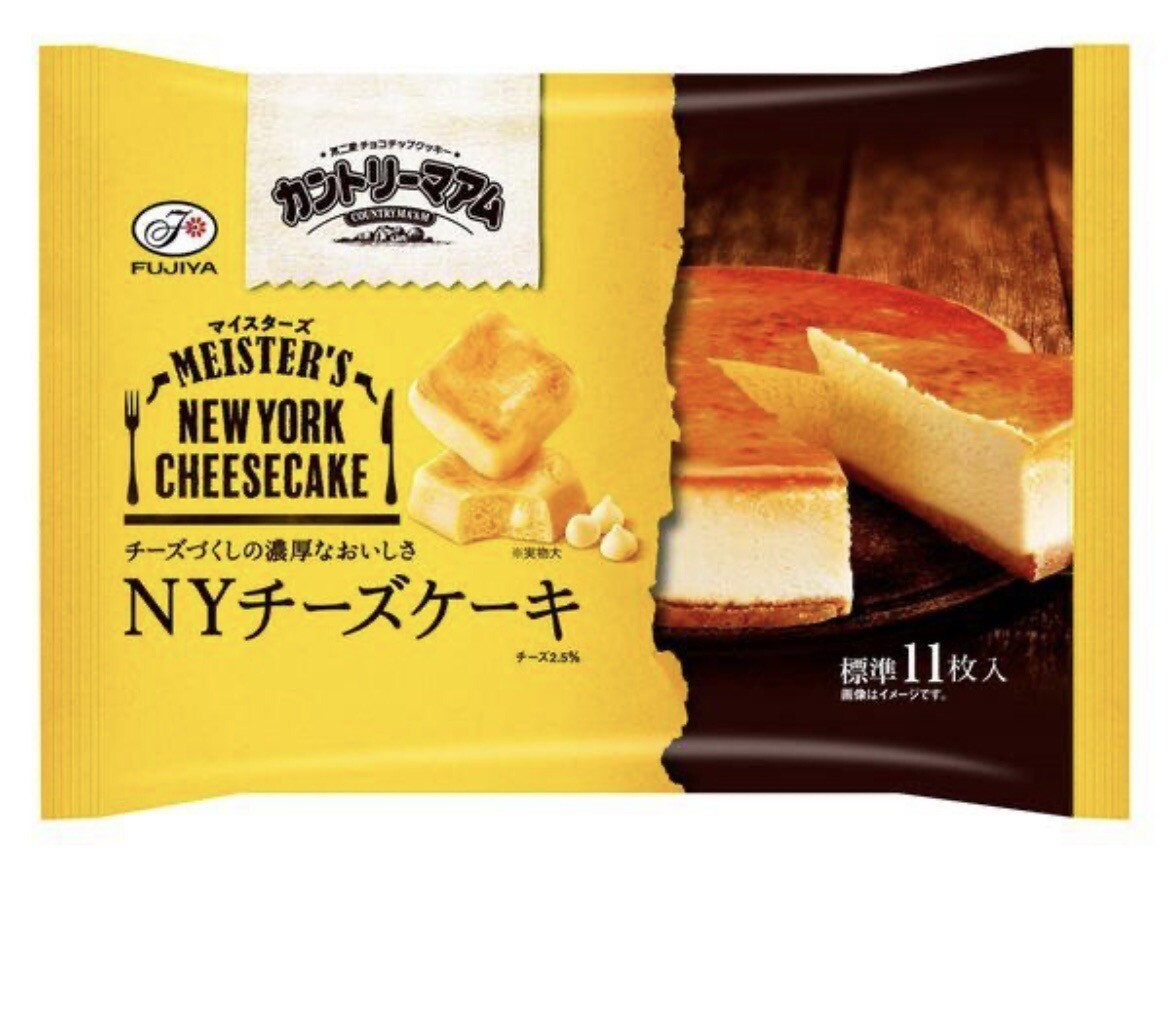 Country Ma’am Meisters (NY Cheesecake) 107g 1 bag Fujiya Cookie Biscuits