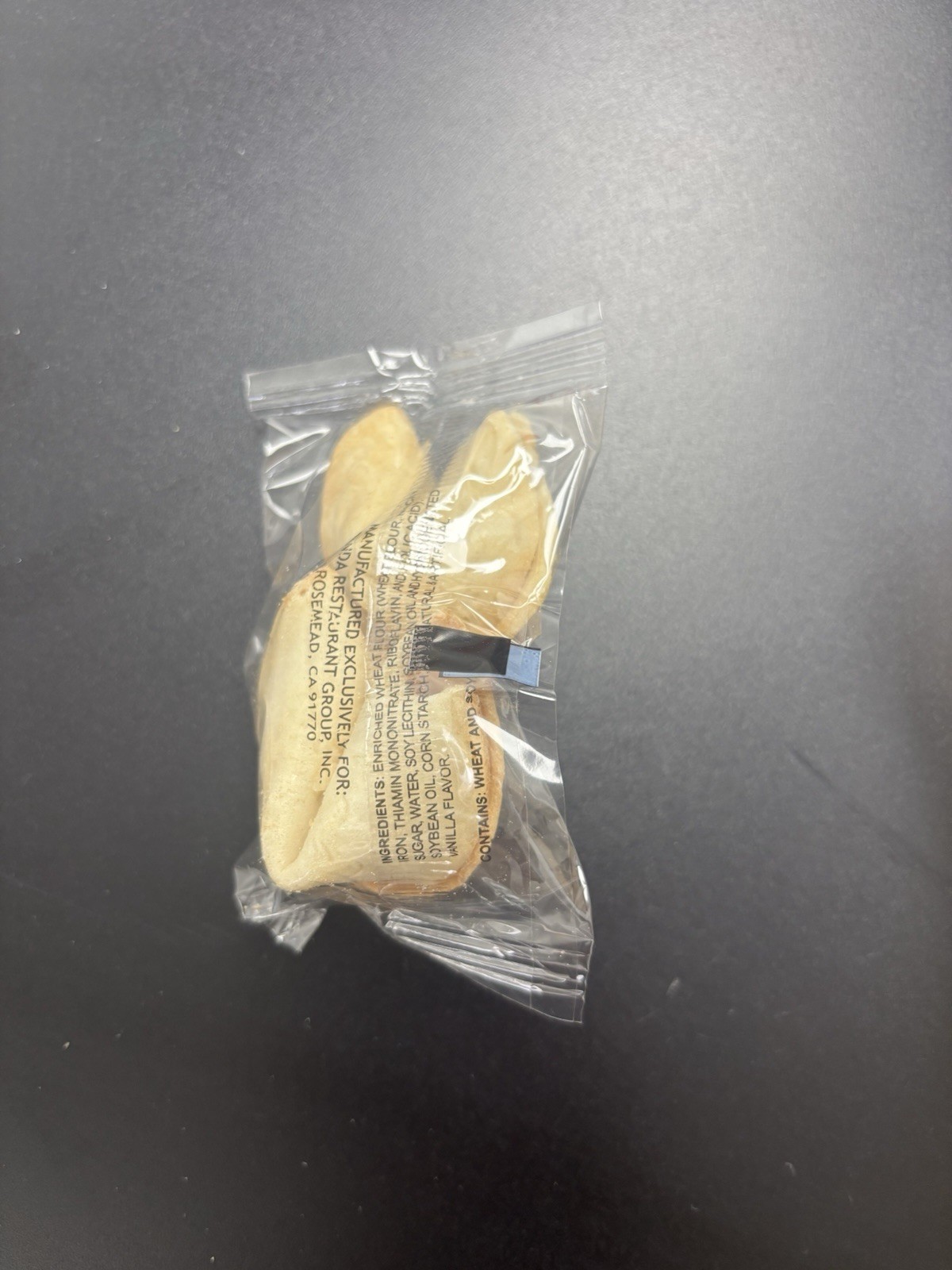 PANDA EXPRESS VERY RARE DOUBLE CHINESE CHUNK FORTUNE COOKIE 🥠🥠