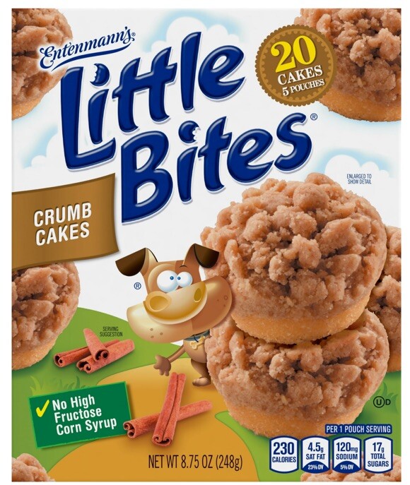 Entenmann’s Little Bites Crumb Cakes,