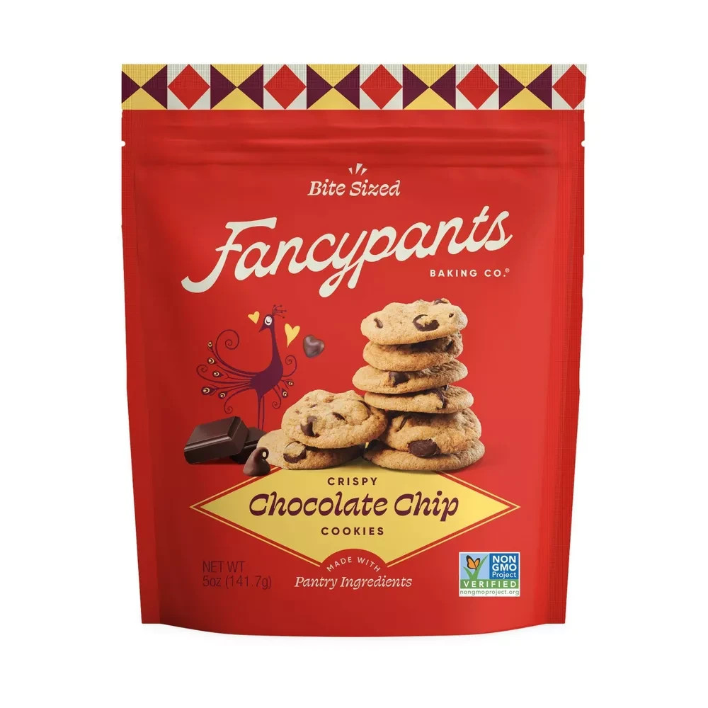 Fancypants Baking Co. Crispy Chocolate Chip Cookies, 5 oz