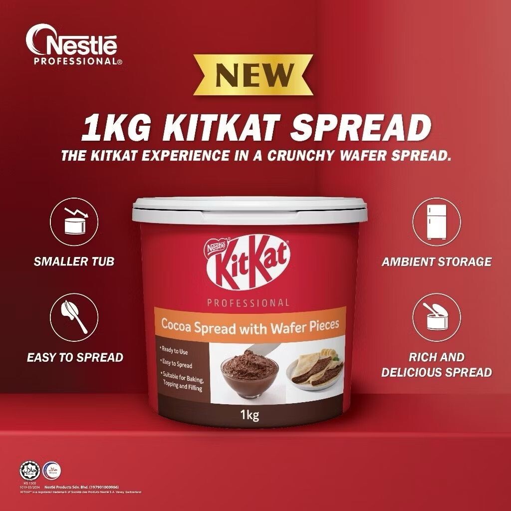 KitKat Cocoa Spread With Wafer 1kg FREE SHIPPING