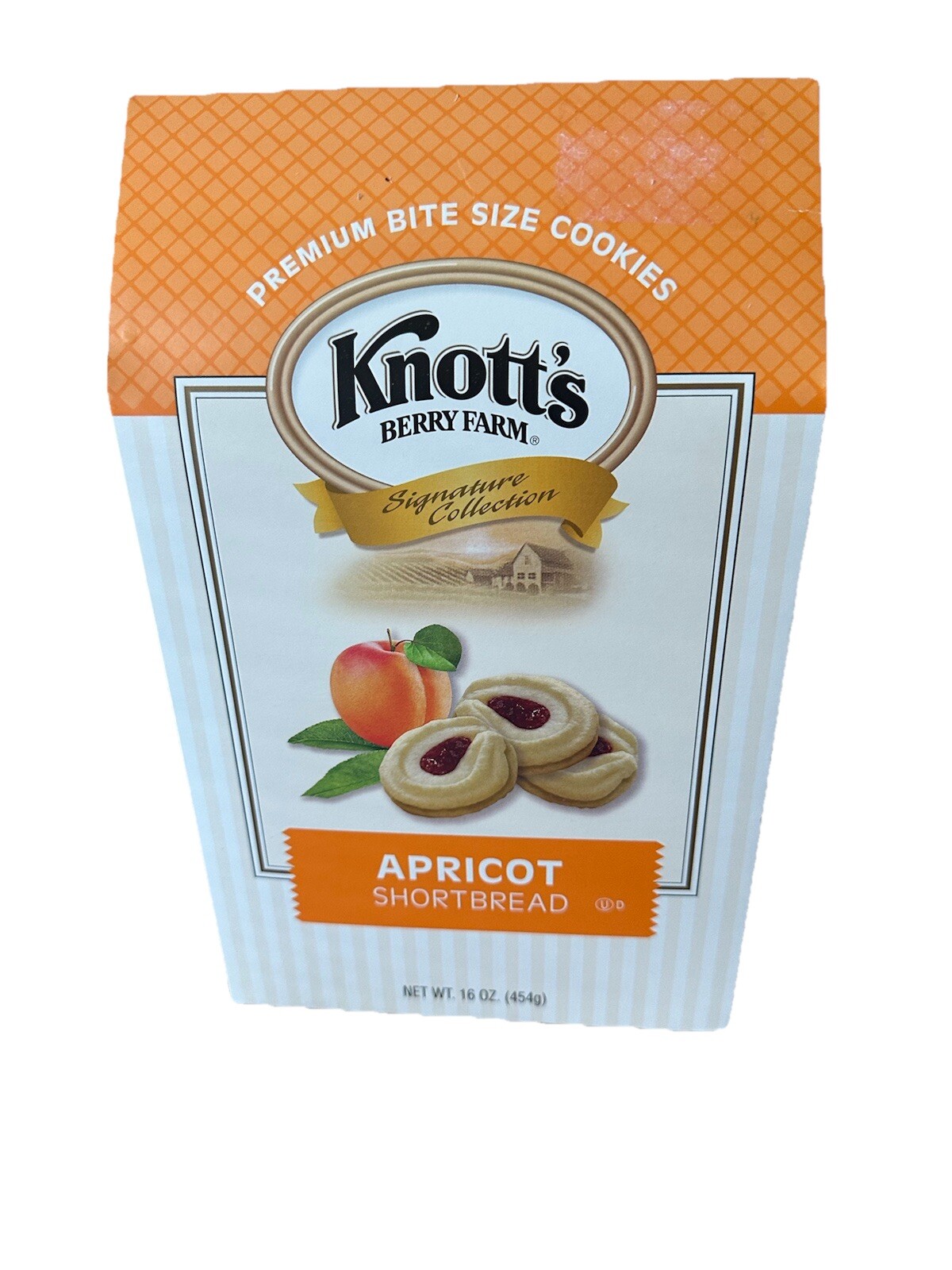 Knott’s Berry Farm Apricot Shortbread Signature Collection Cookies 16oz ( UD)