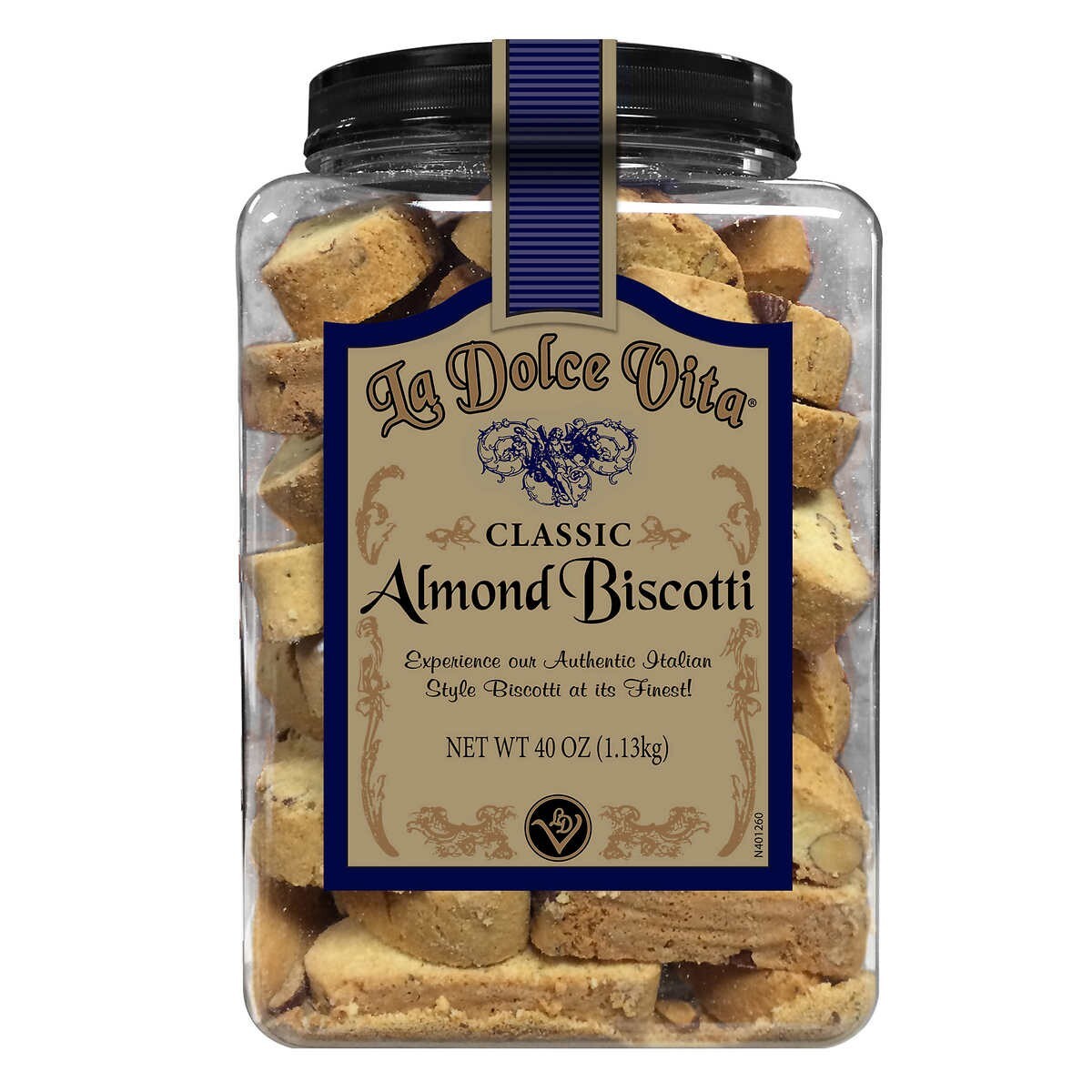 La Dolce Vita Classic Italian Biscotti NET WT 40 OZ