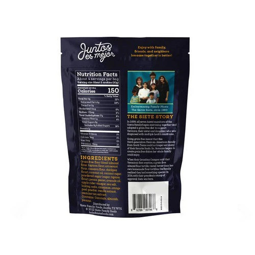 Mexican Wedding Cookies 4.5 Oz (Case Of 10) by Siete