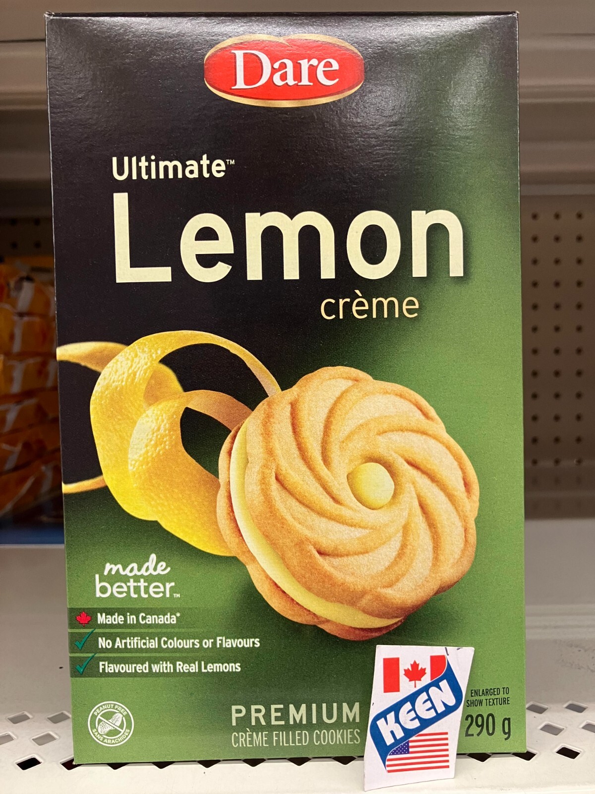 Dare Ultimate Lemon Crème Cookies, 290 g, Exp:2025AU29