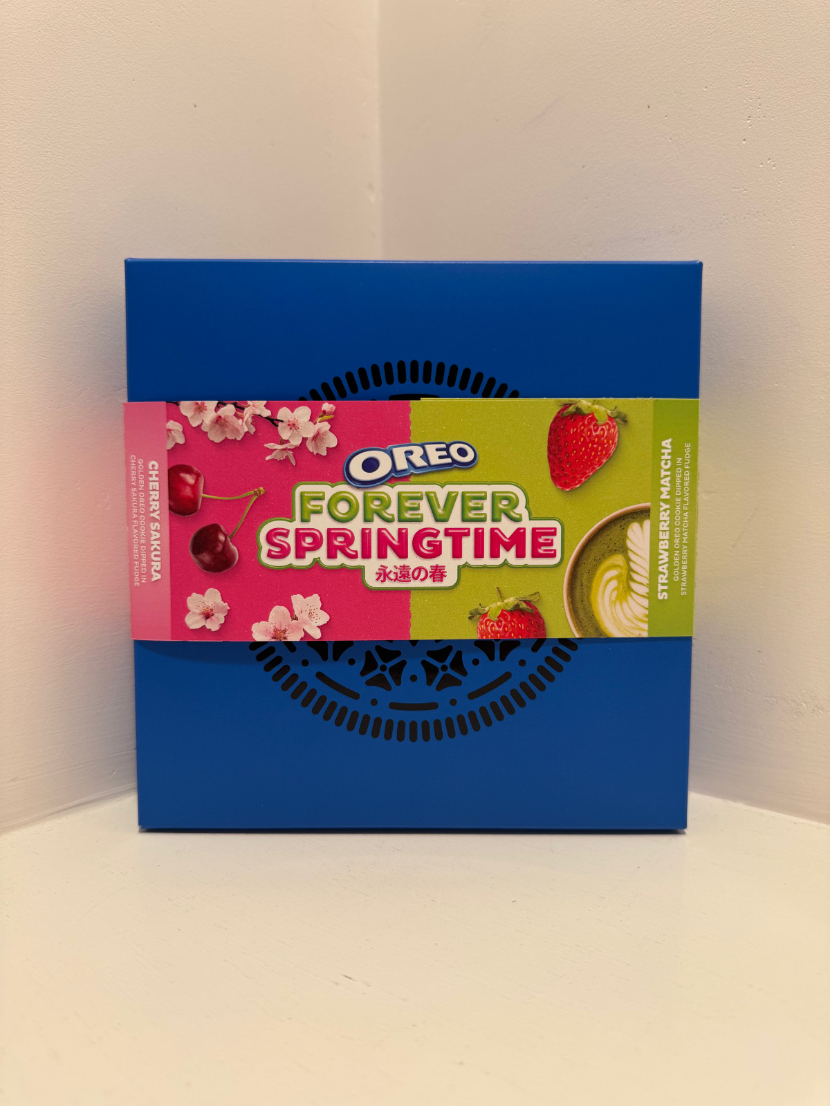 OREO Forever Springtime Cookies Cherry Sakura Matcha 12ct Lot of 2