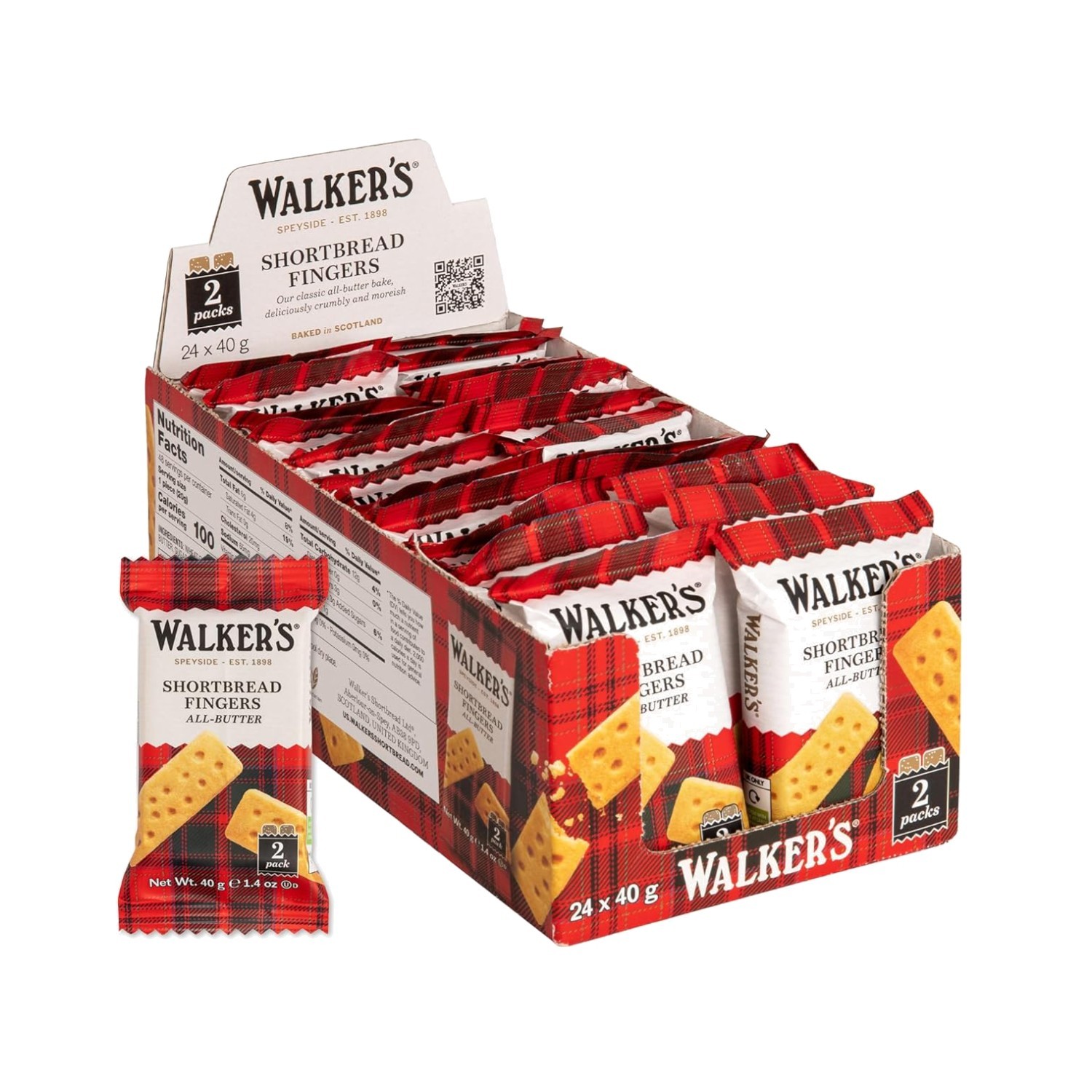 Authentic Scottish Walker’s Shortbread Fingers