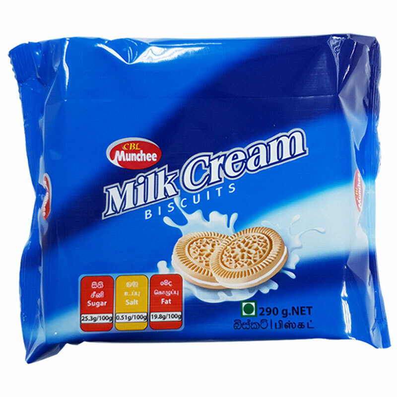 CBL MUNCHEE Milk Cream Biscuits 290g Tea Time Party Gift Free Shipping