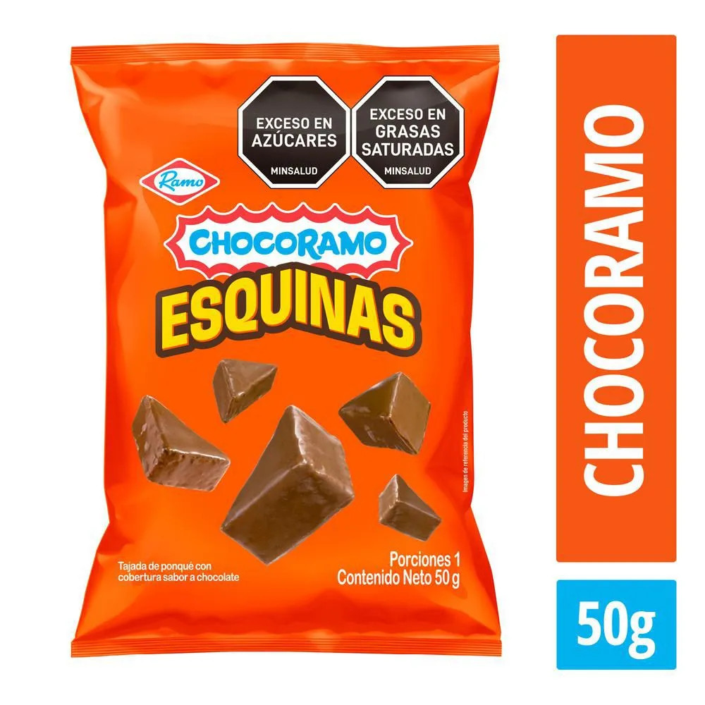 Chocoramo Cake Corners Esquinas de Chocorramo Crunchy Chocolate Snack – 50g
